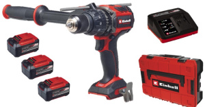 Дрель ударная аккумуляторная Einhell PXC TP-CD 18/120 Li-i BL (3 акк.*5,2 А/ч) 4514310SET3