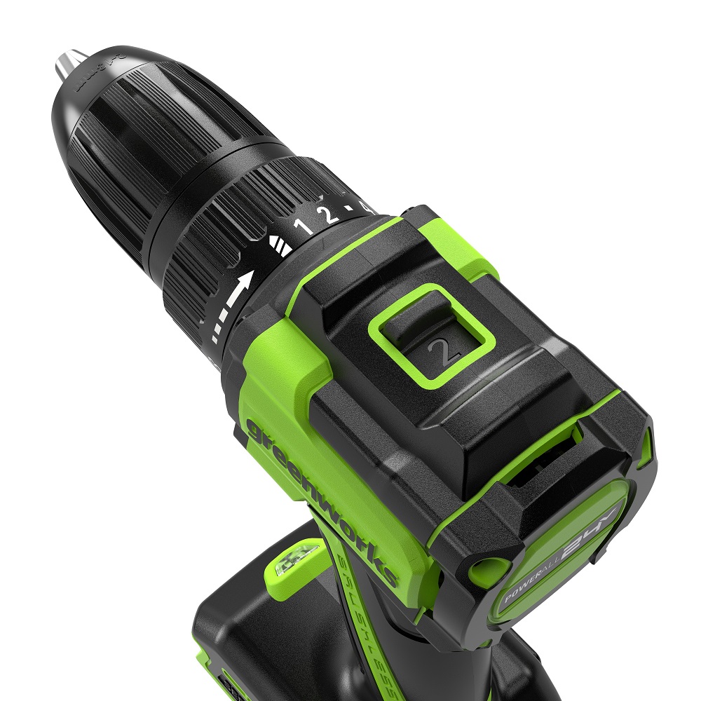 Дрель-шуруповерт аккумуляторная GREENWORKS DD345 (без АКБ и ЗУ) 3708307