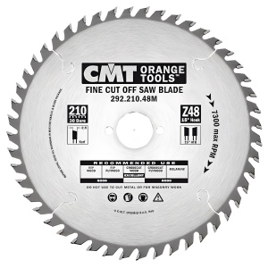Диск пильный 216 х 2.8 х 30 мм 64T (дерево) CMT 292.216.64M