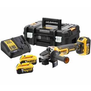 Шлифмашина угловая аккумуляторная DEWALT DCG405P3