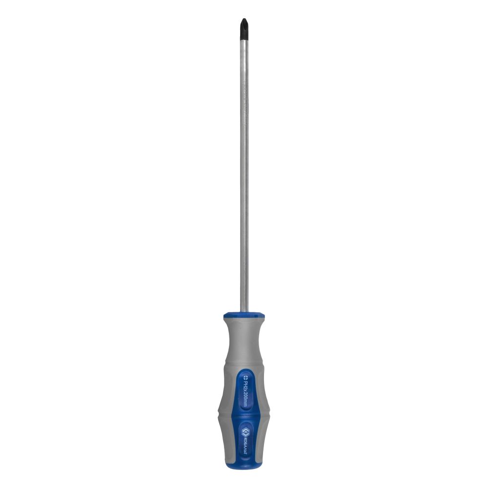 Отвертка PH 2 х 200 мм (двухкомпонентная рукоятка) Ultra Grip КОБАЛЬТ 920-384