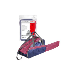 Чехол-сумка для бензопилы COFRA RC-5123 (410х265х250 мм + 400х130 мм для шины,т.син/борд.,синтетика)