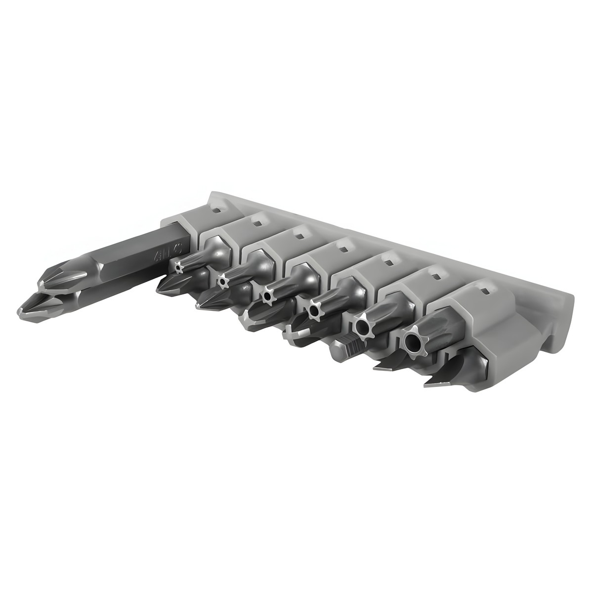 Набор бит 15 шт. + держатель 60 мм "Мастер" ПРАКТИКА 908-221