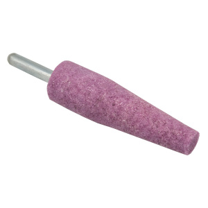 Шарошка абразивная 20 х 63 мм (коническая, тип L, оксид алюминия) ПРАКТИКА 641-206