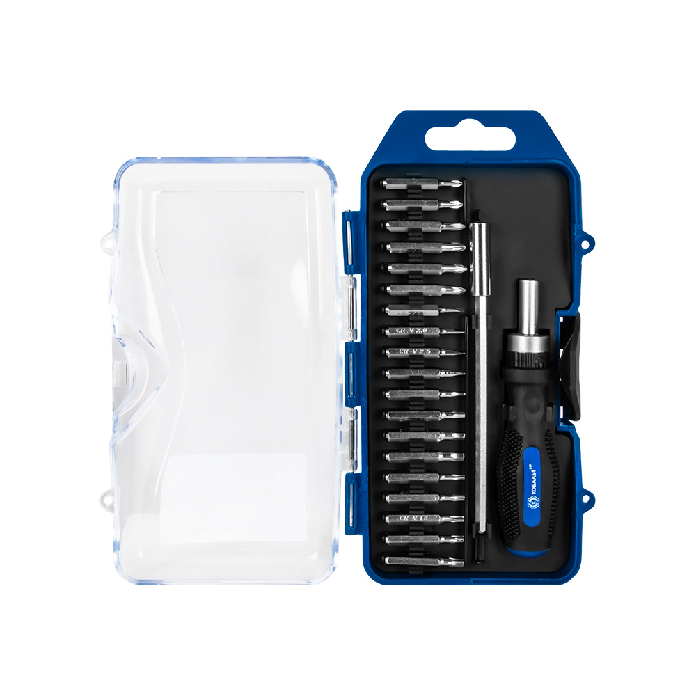 Набор бит для точных работ (19 бит, рукоятка, удлинитель) КОБАЛЬТ 915-427