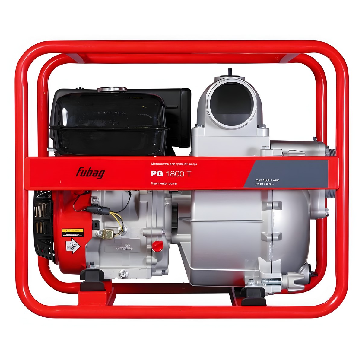 Мотопомпа FUBAG PG 1800 T (для сильнозагрязненной воды)