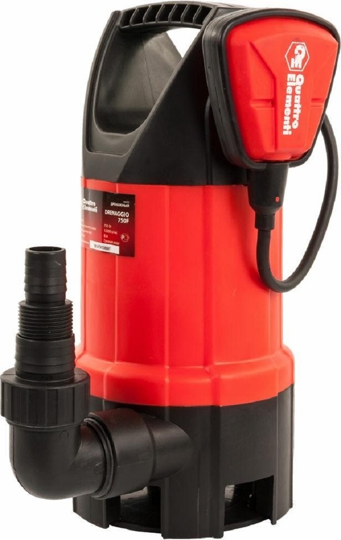 Насос дренажный QUATTRO ELEMENTI Drenaggio 750 F