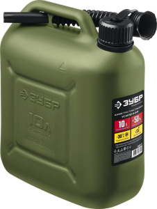 Канистра пластиковая, 10 л, усиленная ЗУБР Профессионал 38365-10
