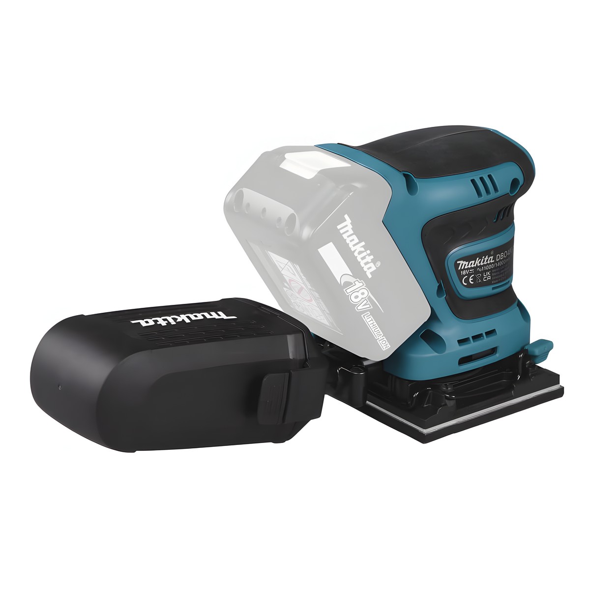 Шлифмашина вибрационная аккумуляторная MAKITA DBO480Z (без АКБ и ЗУ)