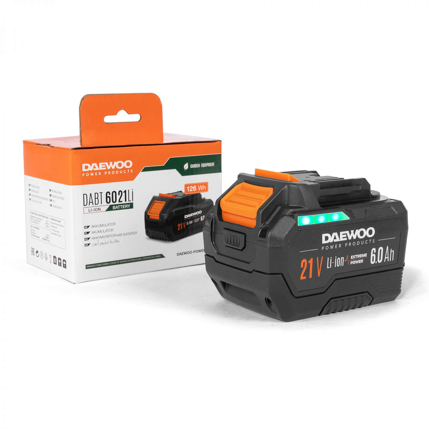 Батарея аккумуляторная DABT 6021Li DAEWOO