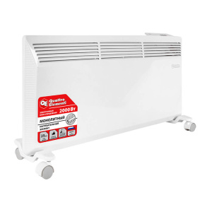Нагреватель воздуха электрический QUATTRO ELEMENTI QE-2000KME (конвекторный, с блоком управления)
