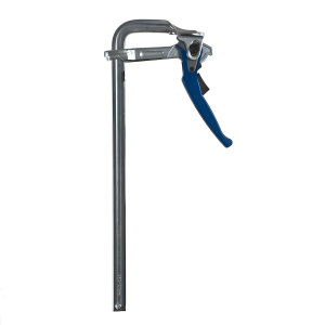 Струбцина F-образная 120 х 450 мм, кованая, рычажная КОБАЛЬТ 249-082