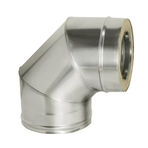 Отвод 90 гр. ДМК D200/280 (с изоляцией) OTFR90200-DADA