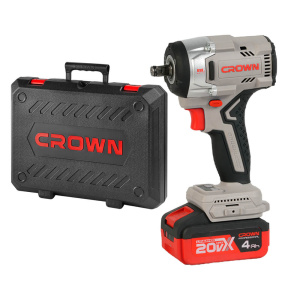 Гайковерт аккумуляторный бесщеточный CROWN CT22062HX-4 BMC