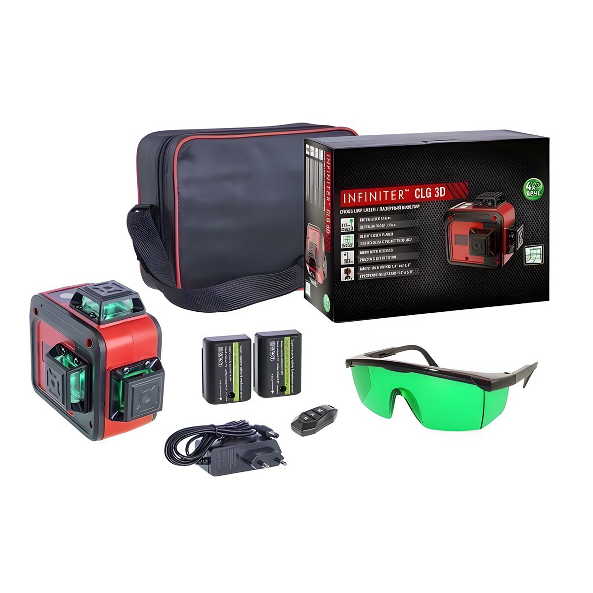 Нивелир лазерный CLG 3D INFINITER 1-2-296