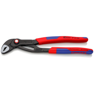 Клещи переставные трубные 250 мм Cobra QuickSet (черн) KNIPEX KN-8722250