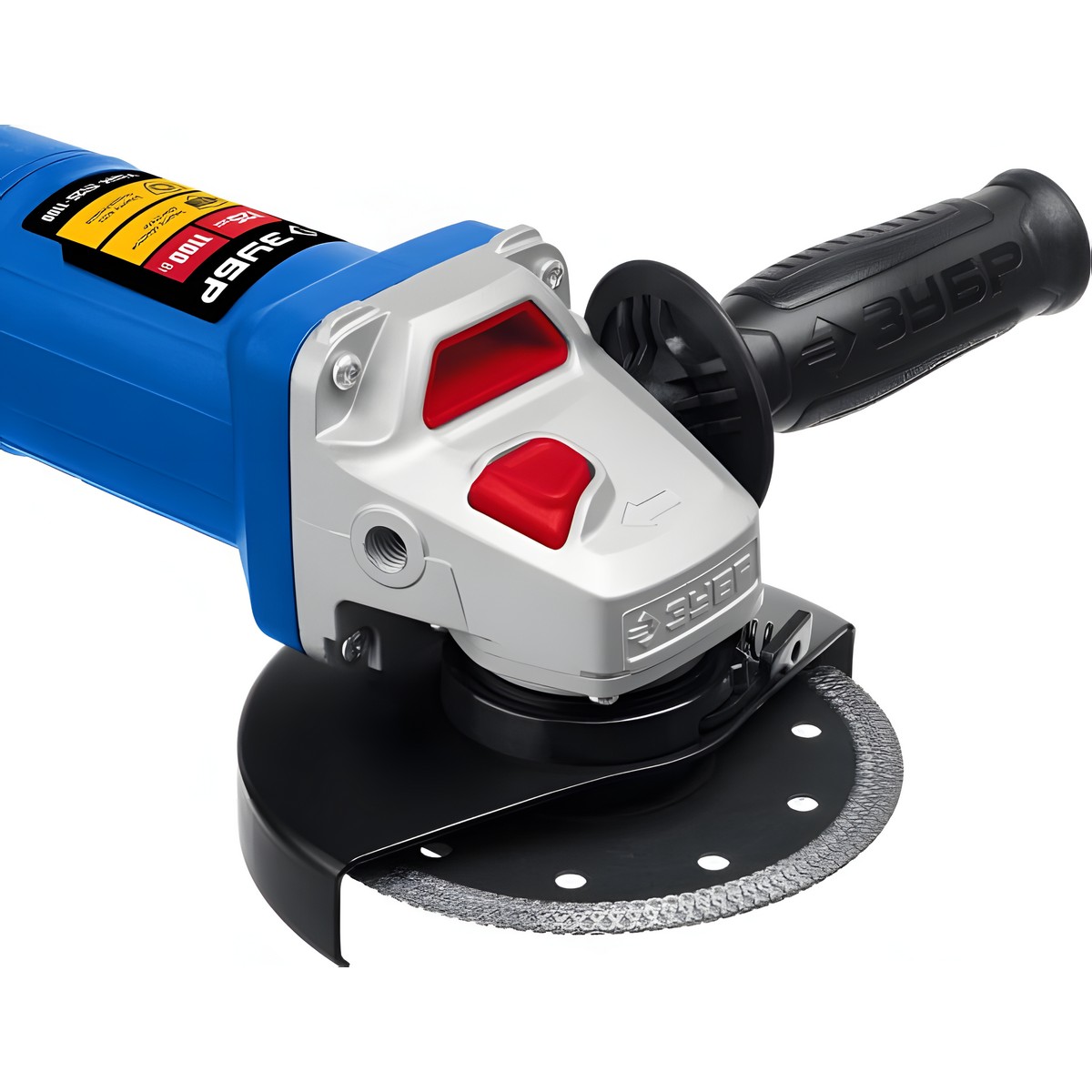 Шлифмашина угловая ЗУБР УШМ-П125-1100 Э