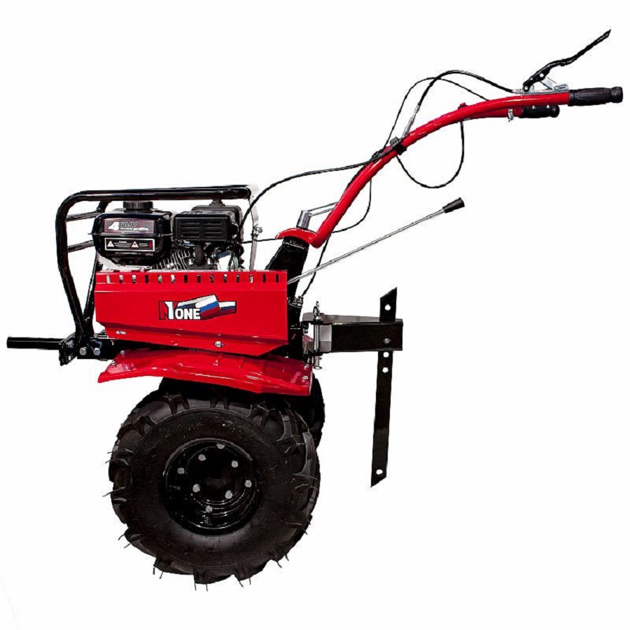 Мотоблок бензиновый Number One М-327 (7,8лс,чугун.ред.19*7*8, 6вперед/2назад,шир850мм,глуб 350мм,)