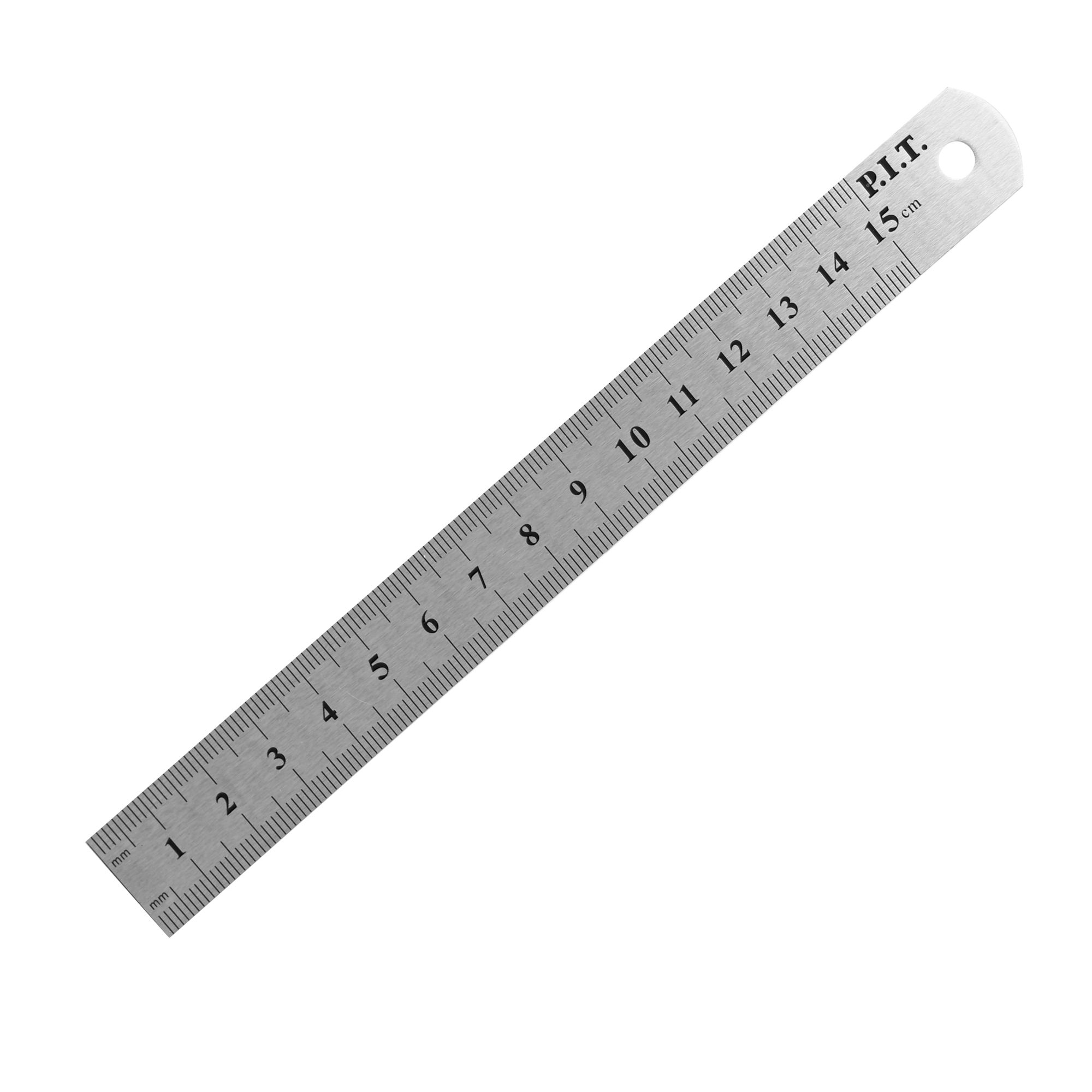 Линейка из нержавеющей стали 150мм P.I.T. cерия ADVANCE HSTR01-0150