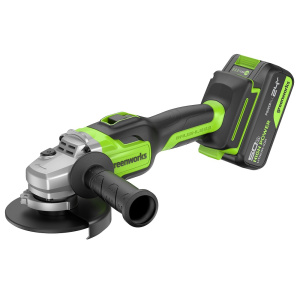 Шлифмашина угловая аккумуляторная GREENWORKS GD24AG 3200207CUG