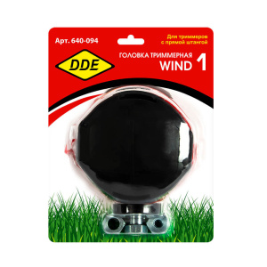 Головка триммерная DDE Wind1 универс. (М8х1,25 лев.,М10х1 лев.,М10х1,25 лев.,М12х1,5 лев.) 640-094