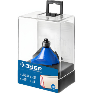 Фреза кромочная калевочная (фасочная) 50.8 х 27 мм, №9 ЗУБР 28711-50.8