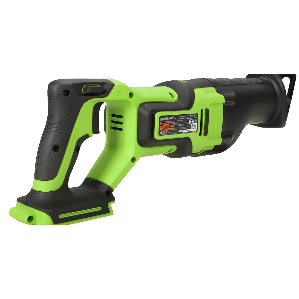 Пила сабельная аккумуляторная GREENWORKS GD24RS (без АКБ и ЗУ) 1200407