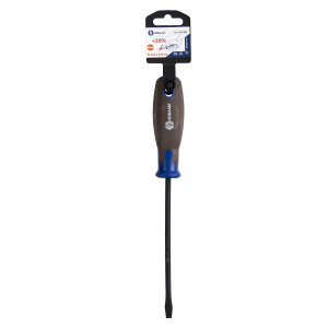 Отвертка SL 6.0 х 150 мм (древесно-полимерная рукоятка) POLYWOOD КОБАЛЬТ 912-038