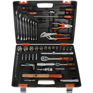 Набор инструментов ВИХРЬ 76 пр. (1/2'', 1/4'', кейс)