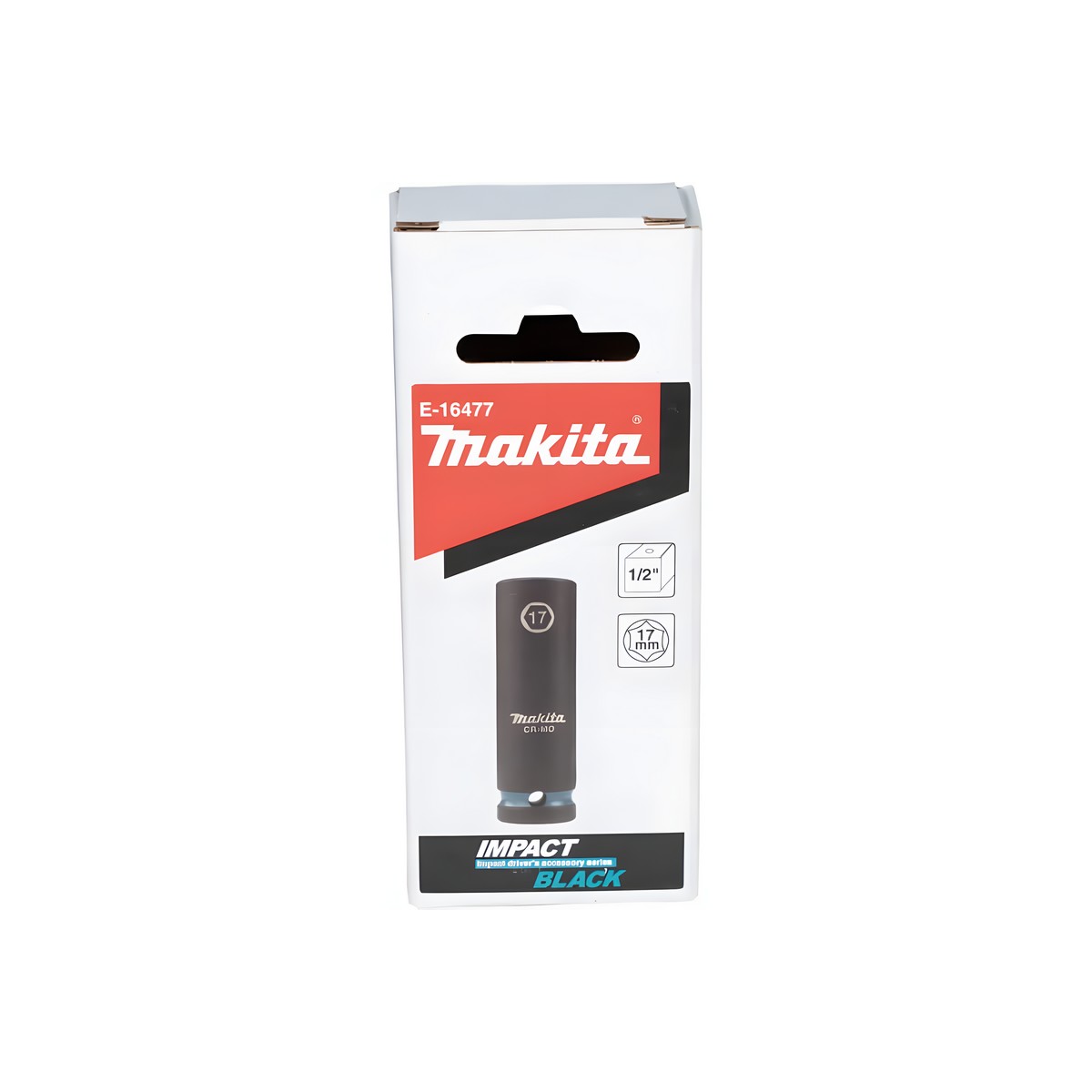 Головка ударная удлиненная 1/2'' 17 х 81,5 мм Impact Black MAKITA E-16477