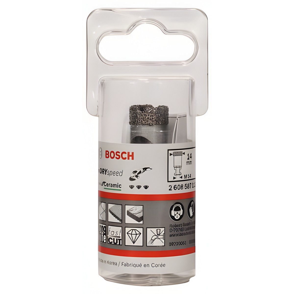 Сверло алмазное 14 мм Dry Speed Best for Ceramic BOSCH 2608587113