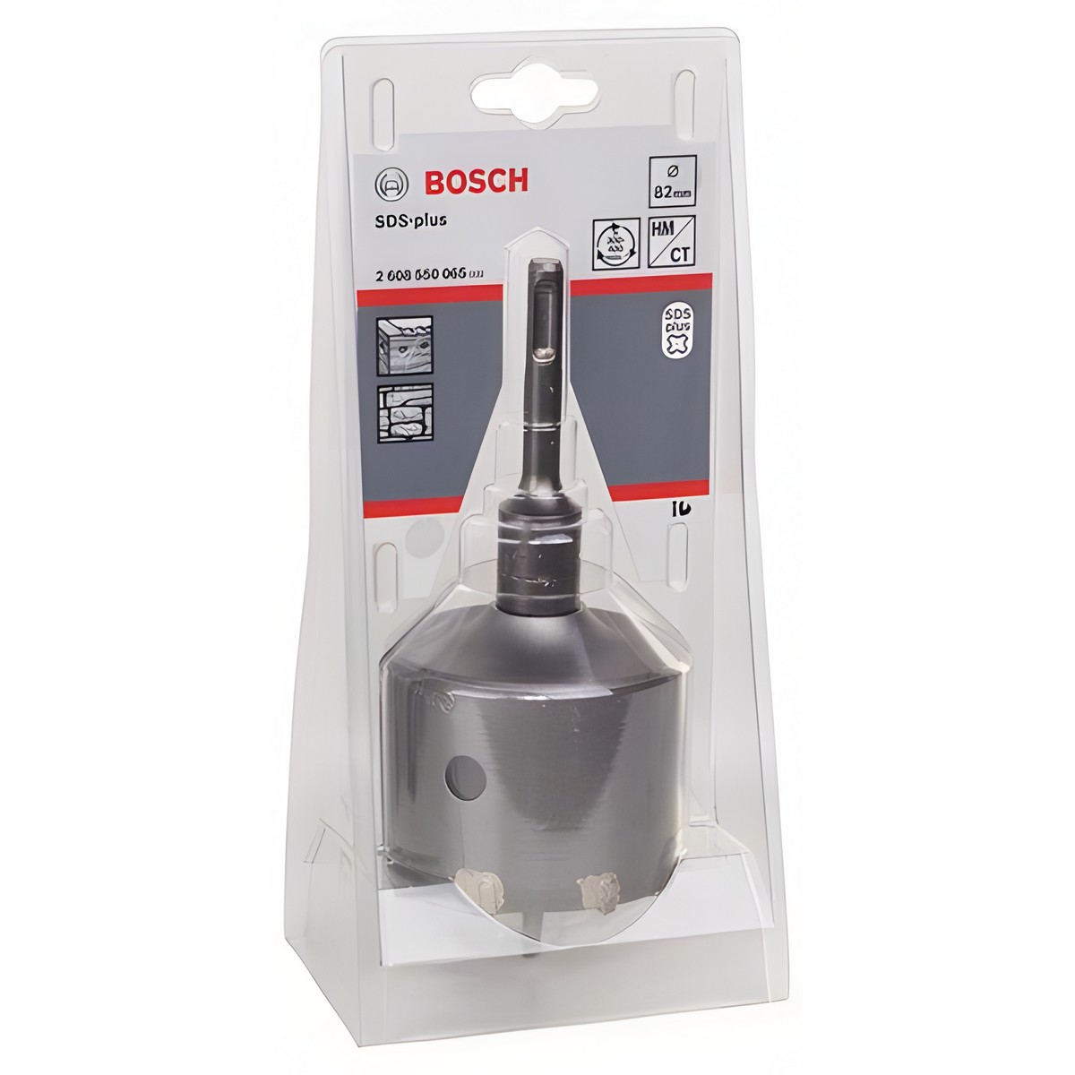 Коронка буровая 82 мм SDS-Plus BOSCH 2608550065