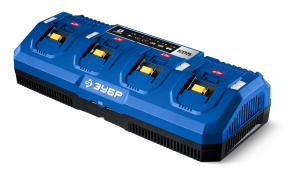 Зарядное устройство ЗУБР Профессионал Turbo CHARGE LMS (20 В, 4 х 9 А) TC-20-4
