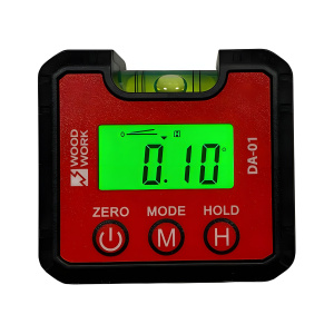 Уклономер цифровой магнитный с уровнем WOODWORK DA-01