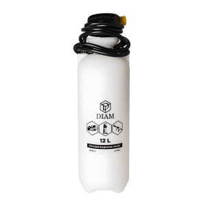 Насос водяной 12 л, шланг 3 м (для сверлильной машины, резака) DIAM 620095