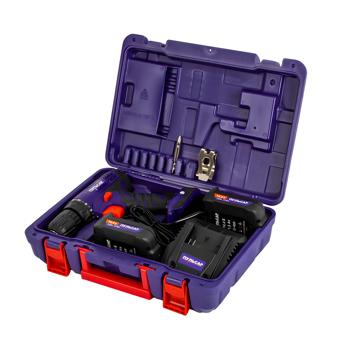 Дрель аккумуляторная ПУЛЬСАР ДА 14,4-2 792-698