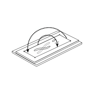 Рама для шаблона СМТ (двери) RCS-003