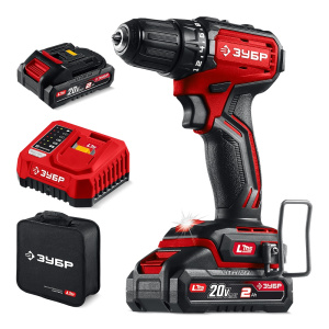 Дрель аккумуляторная ЗУБР ДБ-45-22 LMS