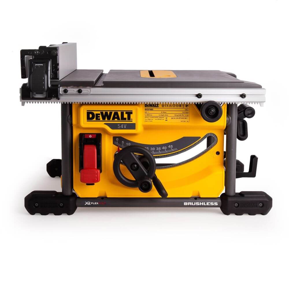 Пила дисковая настольная аккумуляторная DEWALT FLEXVOLT DCS7485N (без АКБ и ЗУ)