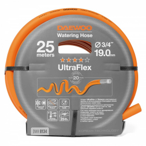 Шланг UltraFlex 25 м, 3/4'' (19 мм) DWH 8134 DAEWOO