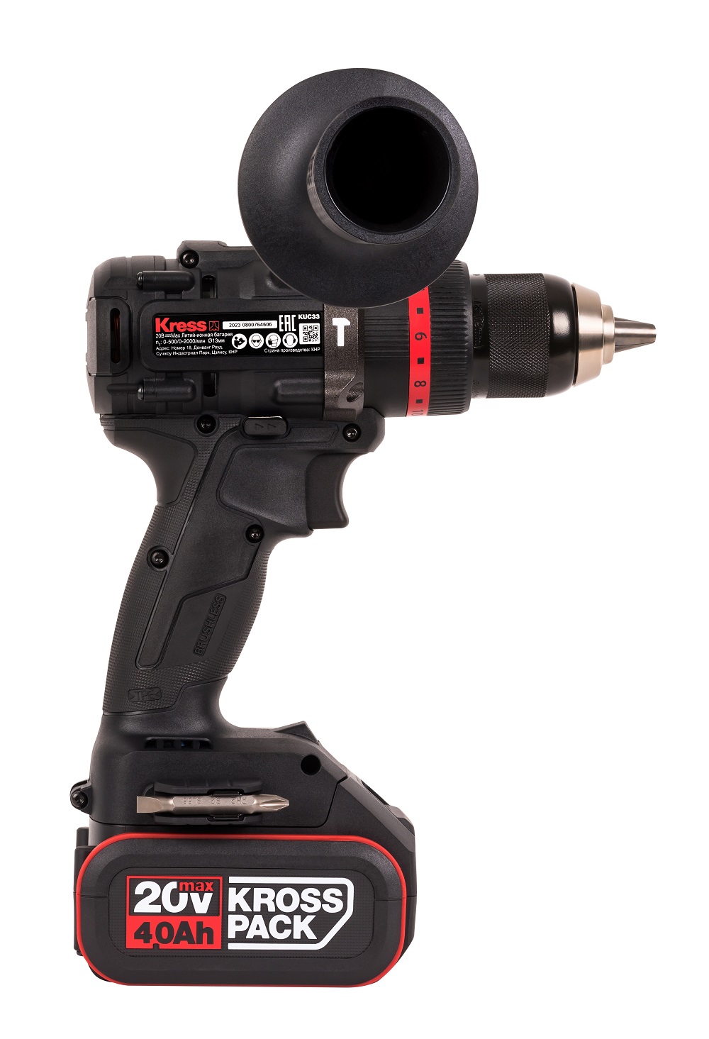 Дрель-шуруповерт ударная аккумуляторная KRESS KUC33