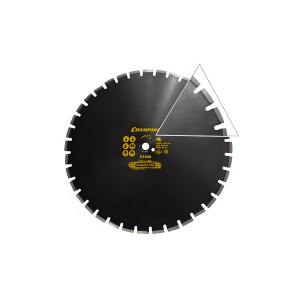 Диск алмазный PRO 600/25,4/10/4,7 мм Asphafight (асфальт) CHAMPION C1626