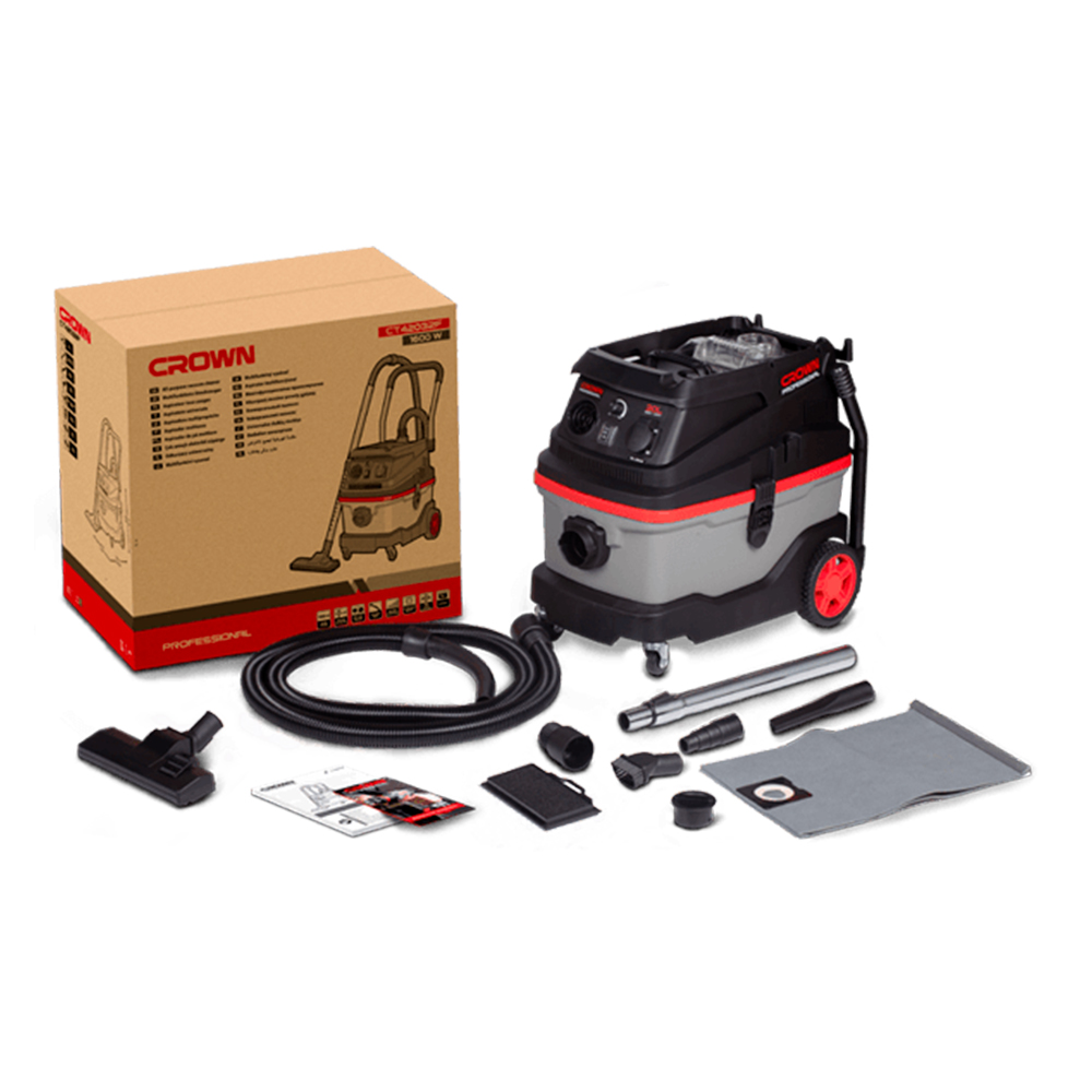 Пылесос промышленный CROWN CT42032F