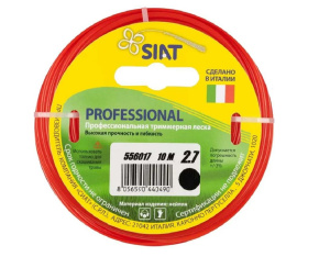 Леска PROFESSIONAL SIAT 2,7 мм*10 м (круглая) 556017