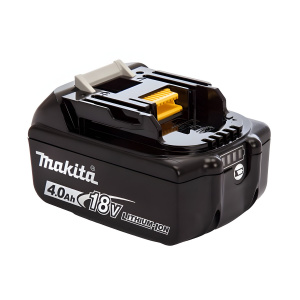 Аккумулятор MAKITA BL1840B (18V, 4.0Ah, Li-Ion, индикатор заряда) полиэт. пакет 632G58-9