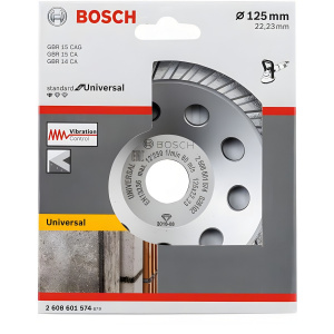 Чашка алмазная 125 мм Standard for Universal BOSCH 2608601574