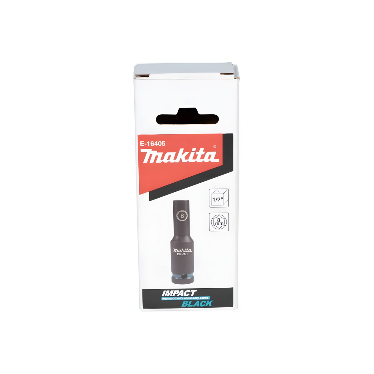 Головка ударная удлиненная 1/2'' 8 х 81,5 мм Impact Black MAKITA E-16405