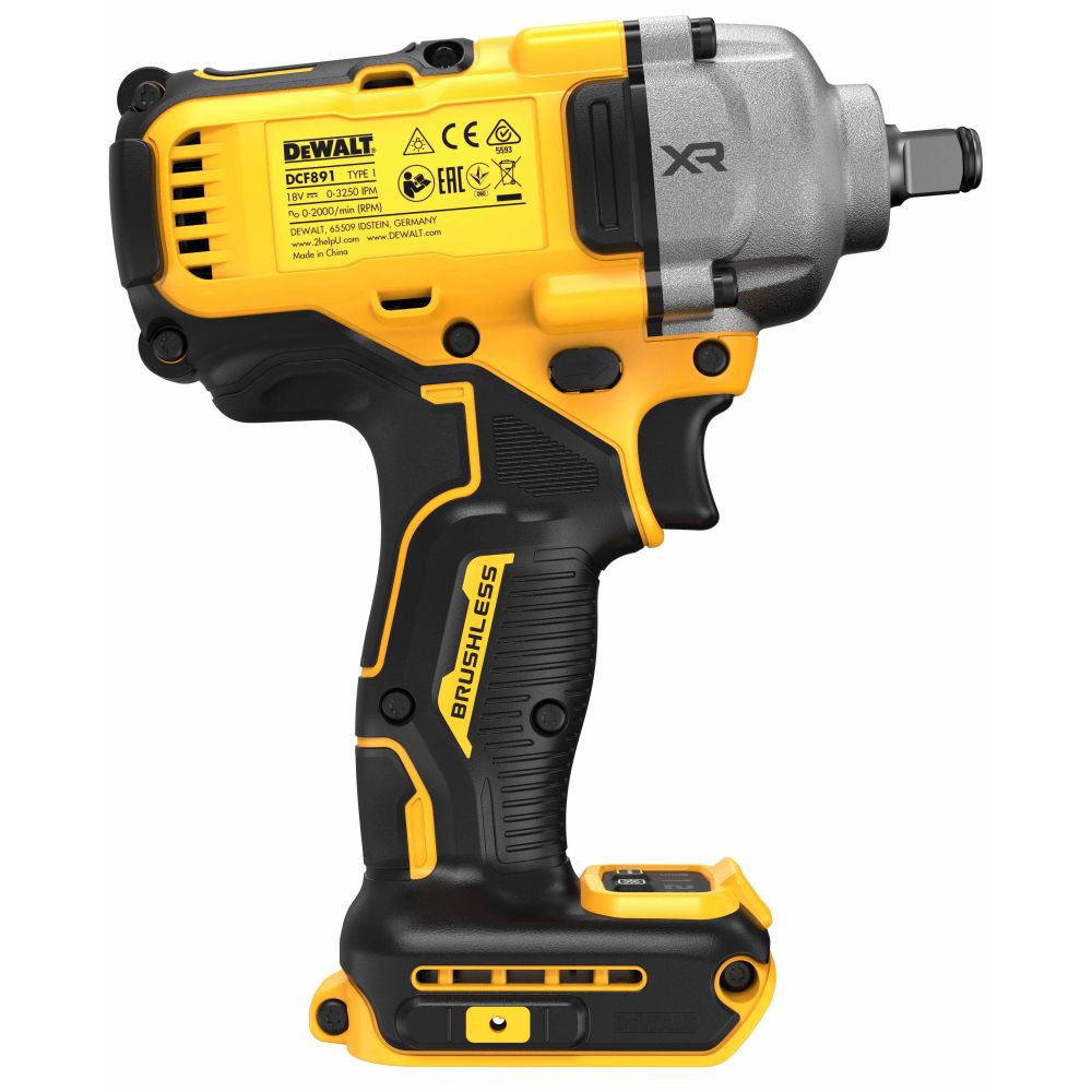 Гайковерт аккумуляторный ударный DEWALT DCF891P2G