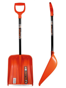 Лопата снеговая 370 х 450 х 1120 мм, деревянный черенок FINLAND LUX QUALITY 2546