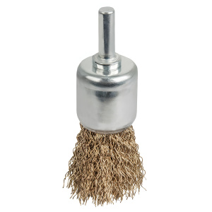 Щетка-кисть для дрели 22 мм (латунь) ПРАКТИКА 773-439